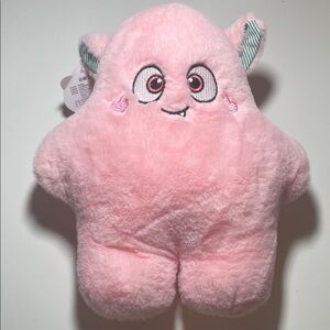 Cute Pink Plush Monster Toy